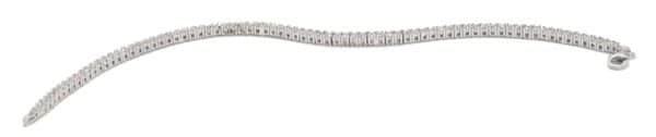 Sterling Silver Diamond Tennis Bracelet - Image 3