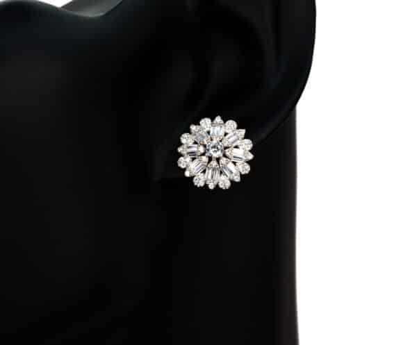 Luxury cubic zirconia jewelry set: 925 Sterling Silver Jewelry Set with Sparkling Zircon Stones - Image 5