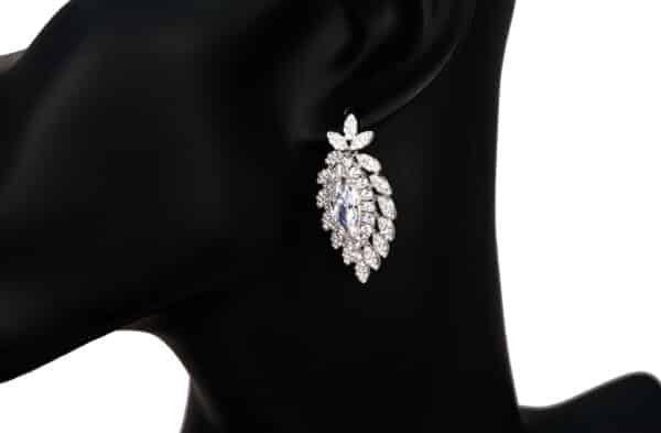 925 Sterling Silver zirconia  Jewelry  Set Necklace, Ring, Earrings, and Bracelet Ideal for Formal Occasions and Special Events - Image 10