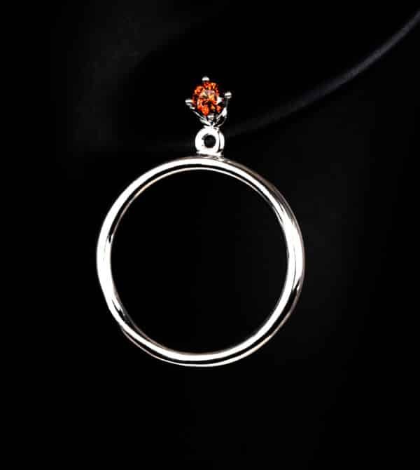 Sterling Silver Earrings with Cubic Zirconia Stud Earrings - Image 3